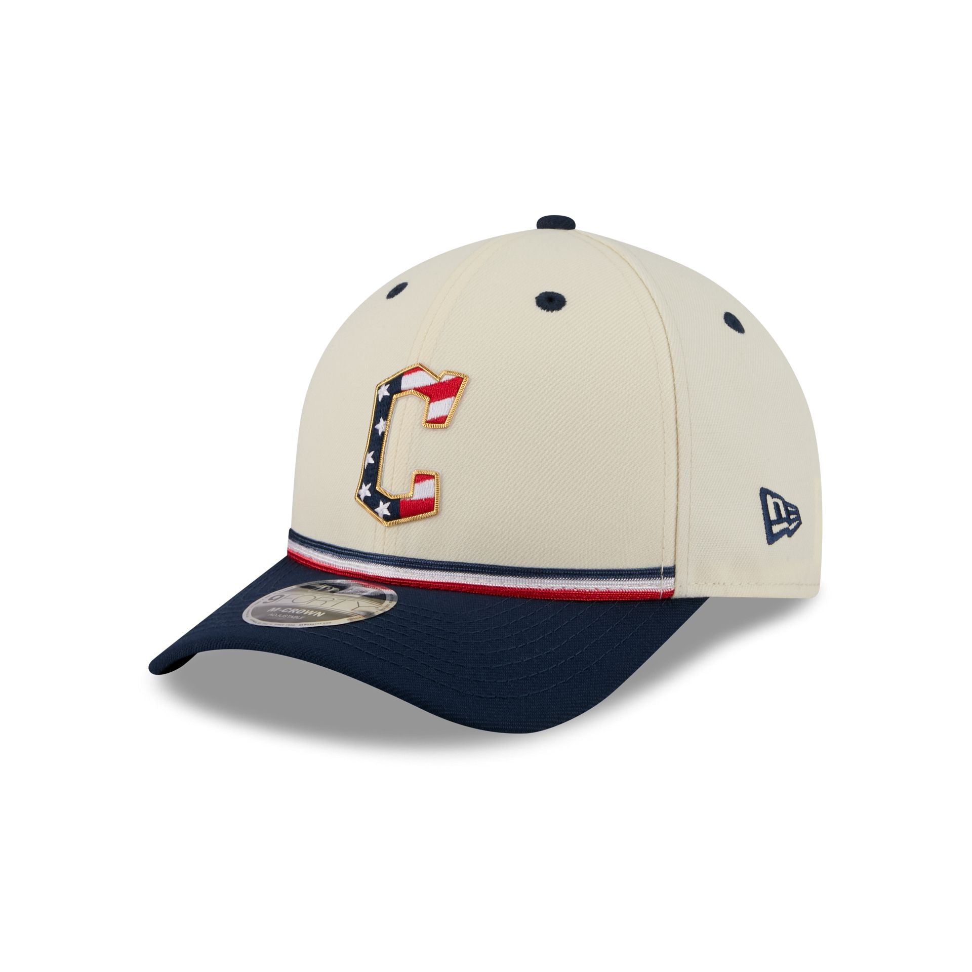 Cleveland Guardians Independence Day 2026 9FORTY M-Crown Snapback Hat