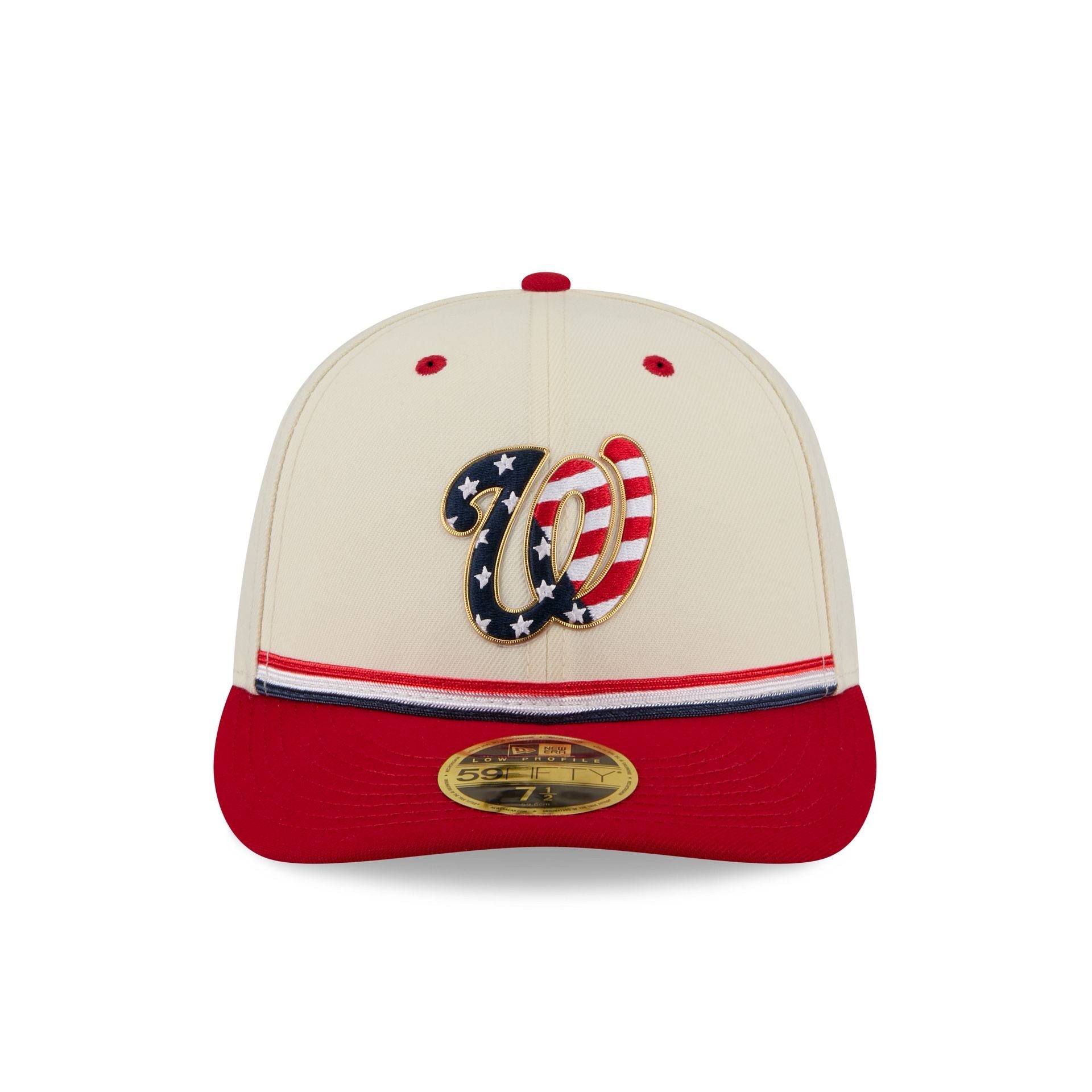 Washington Nationals Independence Day 2026 Low Profile 59FIFTY Fitted Hat
