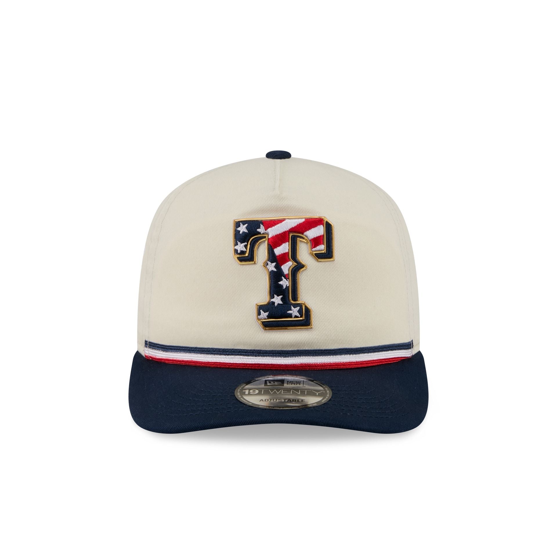 Texas Rangers Independence Day 2026 19TWENTY Snapback Hat