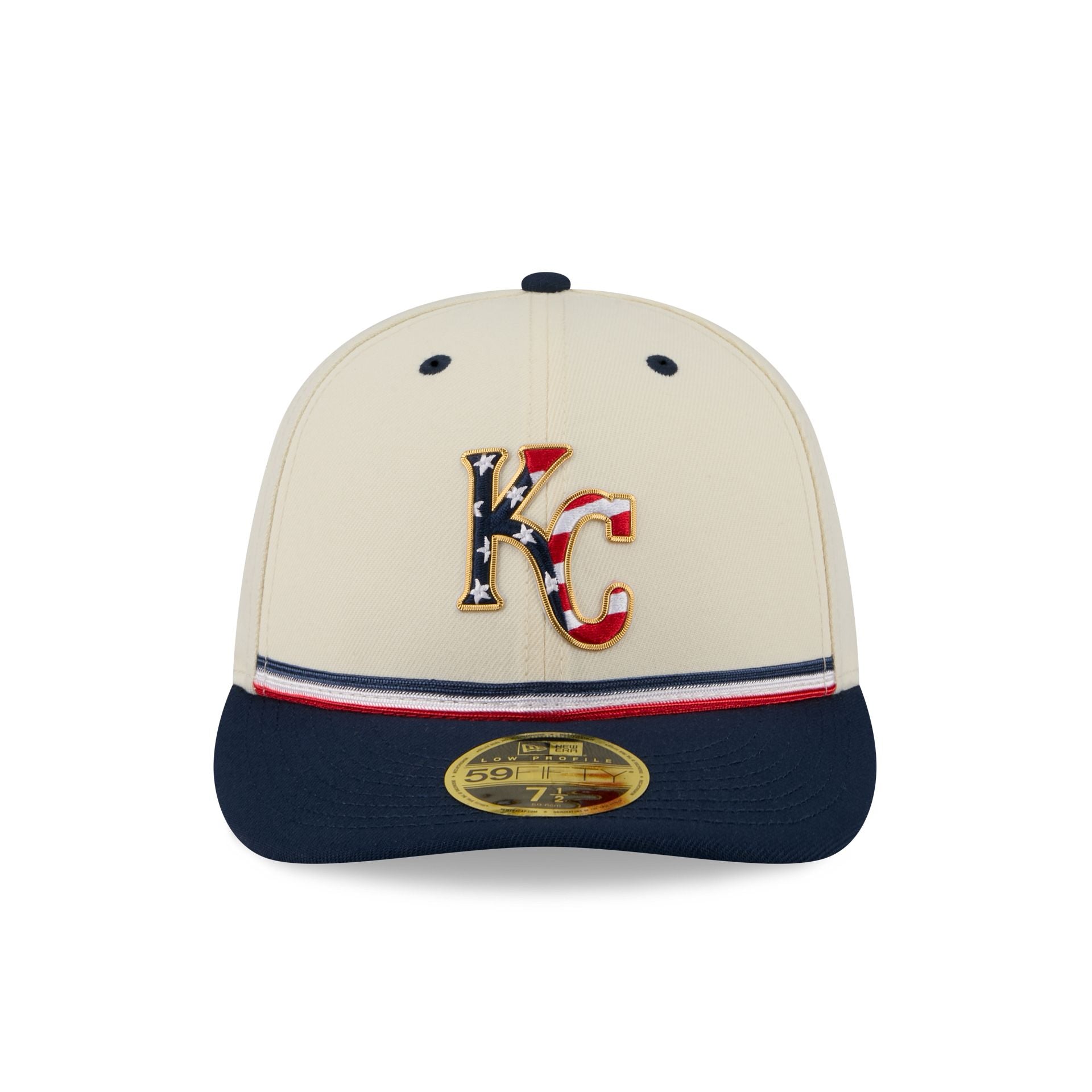 Kansas City Royals Independence Day 2026 Low Profile 59FIFTY Fitted Hat