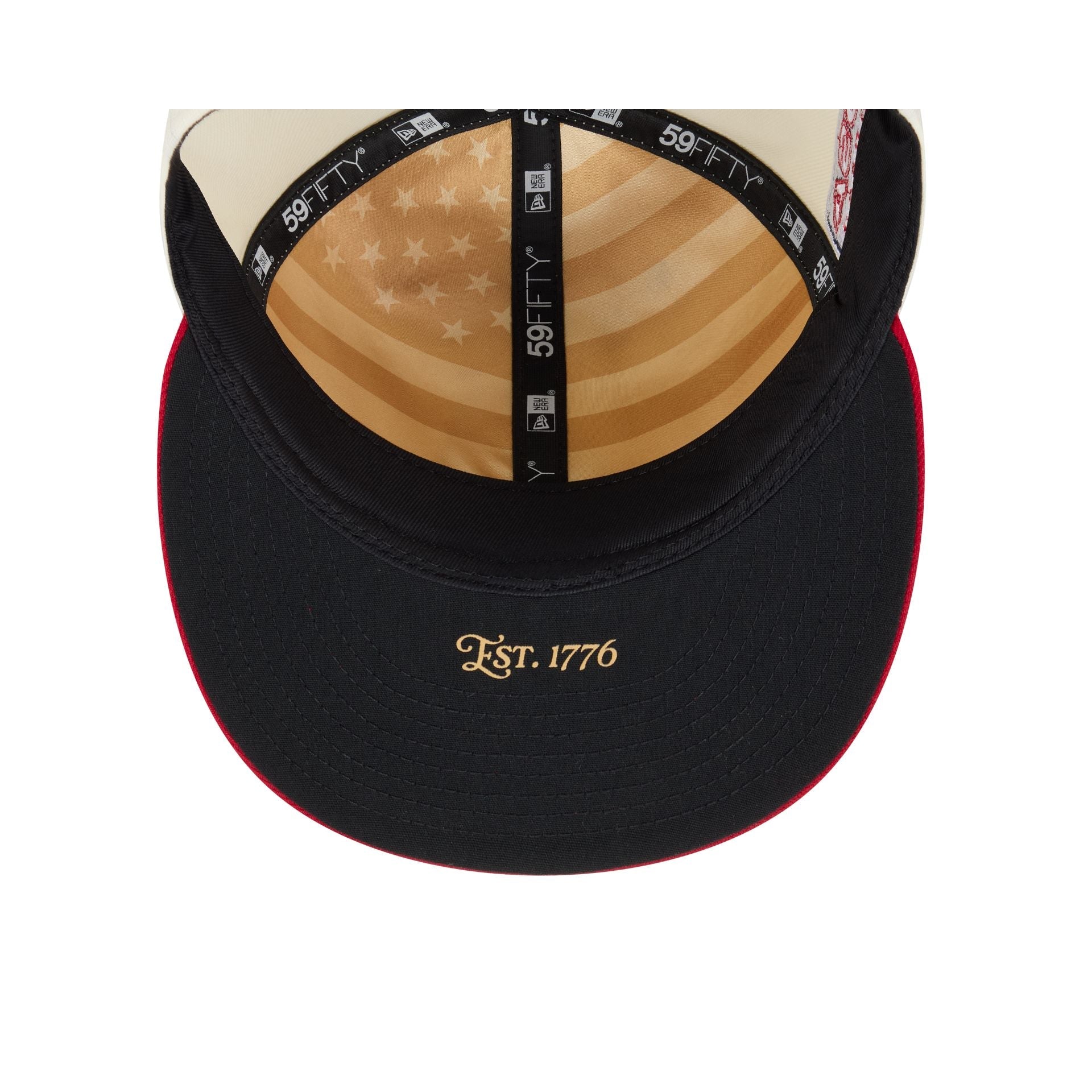 Miami Marlins Independence Day 2026 59FIFTY Fitted Hat