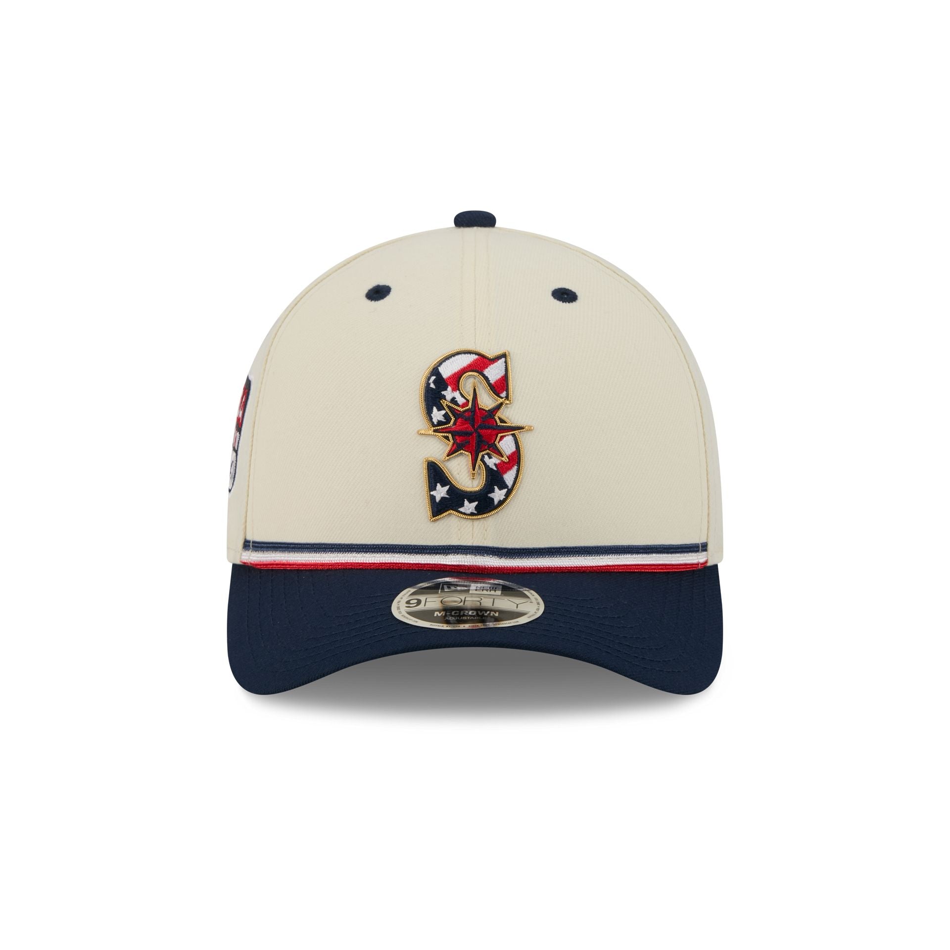 Seattle Mariners Independence Day 2026 9FORTY M-Crown Snapback Hat