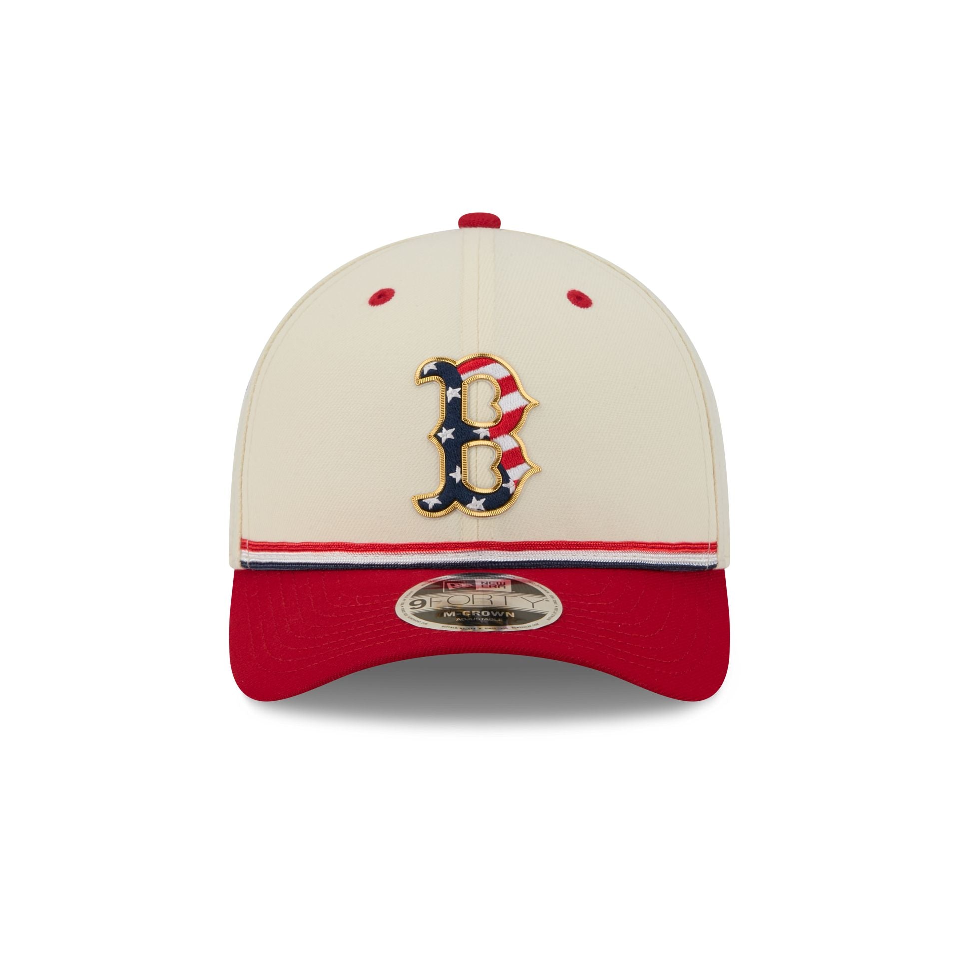 Boston Red Sox Independence Day 2026 9FORTY M-Crown Snapback Hat