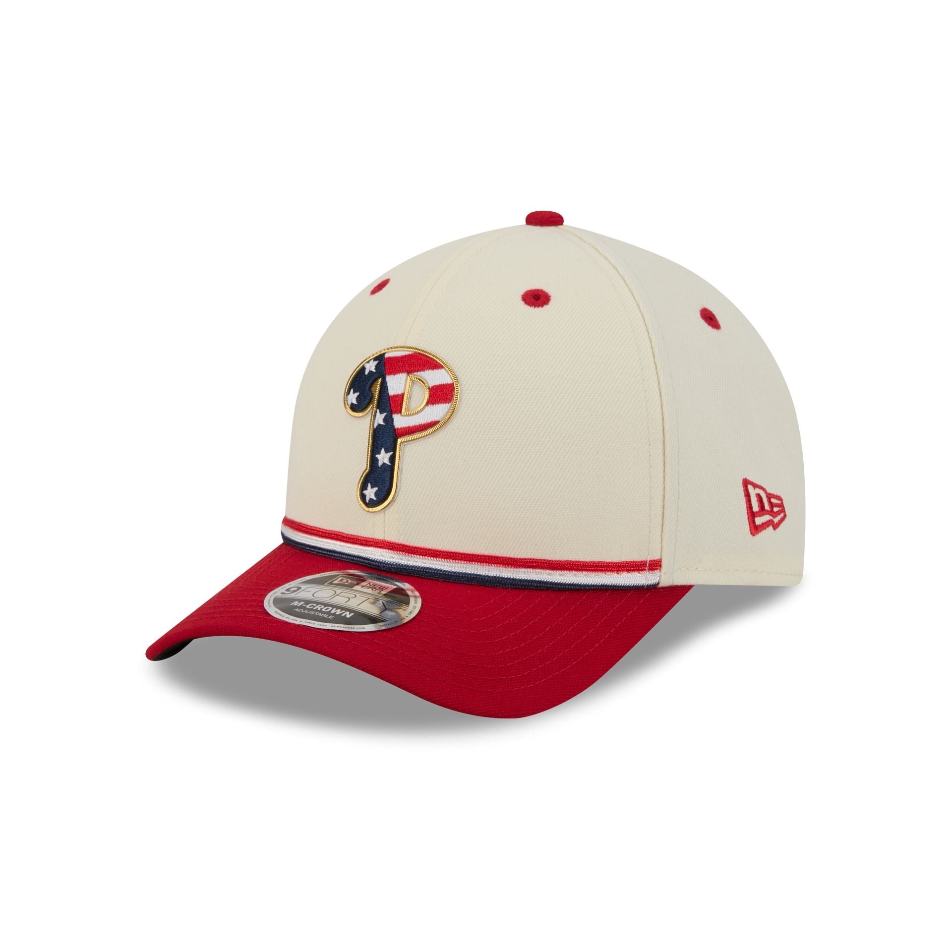 Philadelphia Phillies Independence Day 2026 9FORTY M-Crown Snapback Hat