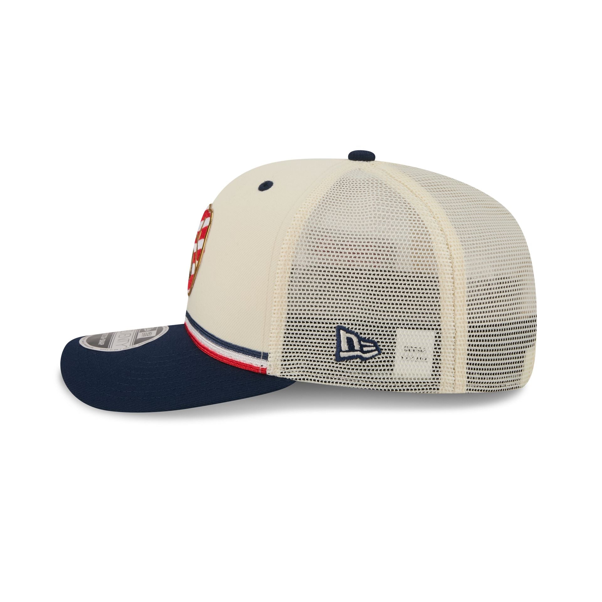 Milwaukee Brewers Independence Day 2026 9SEVENTY Trucker Hat