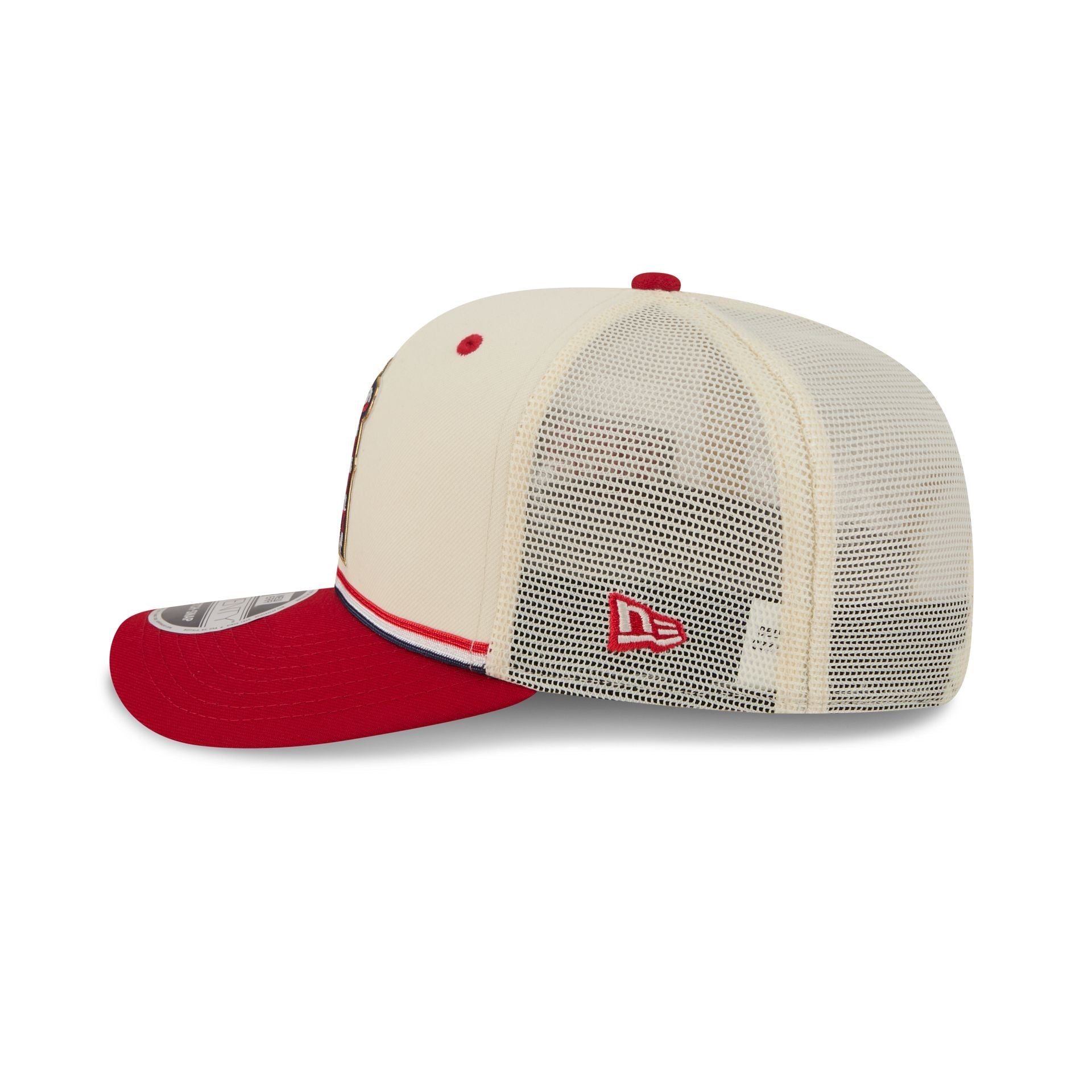 Los Angeles Angels Independence Day 2026 9SEVENTY Trucker Hat