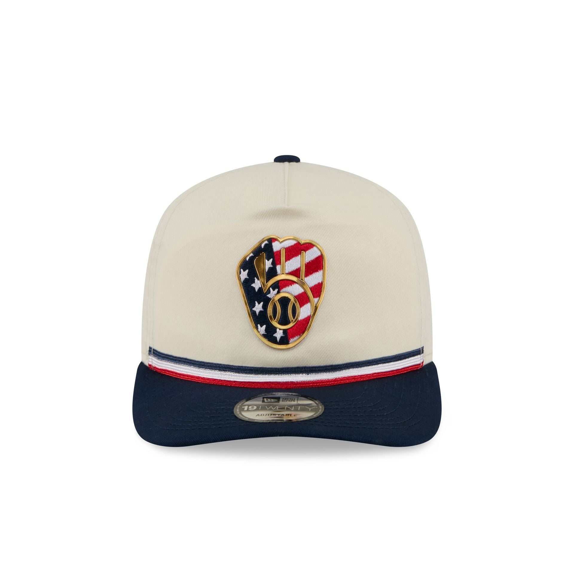 Milwaukee Brewers Independence Day 2026 19TWENTY Snapback Hat