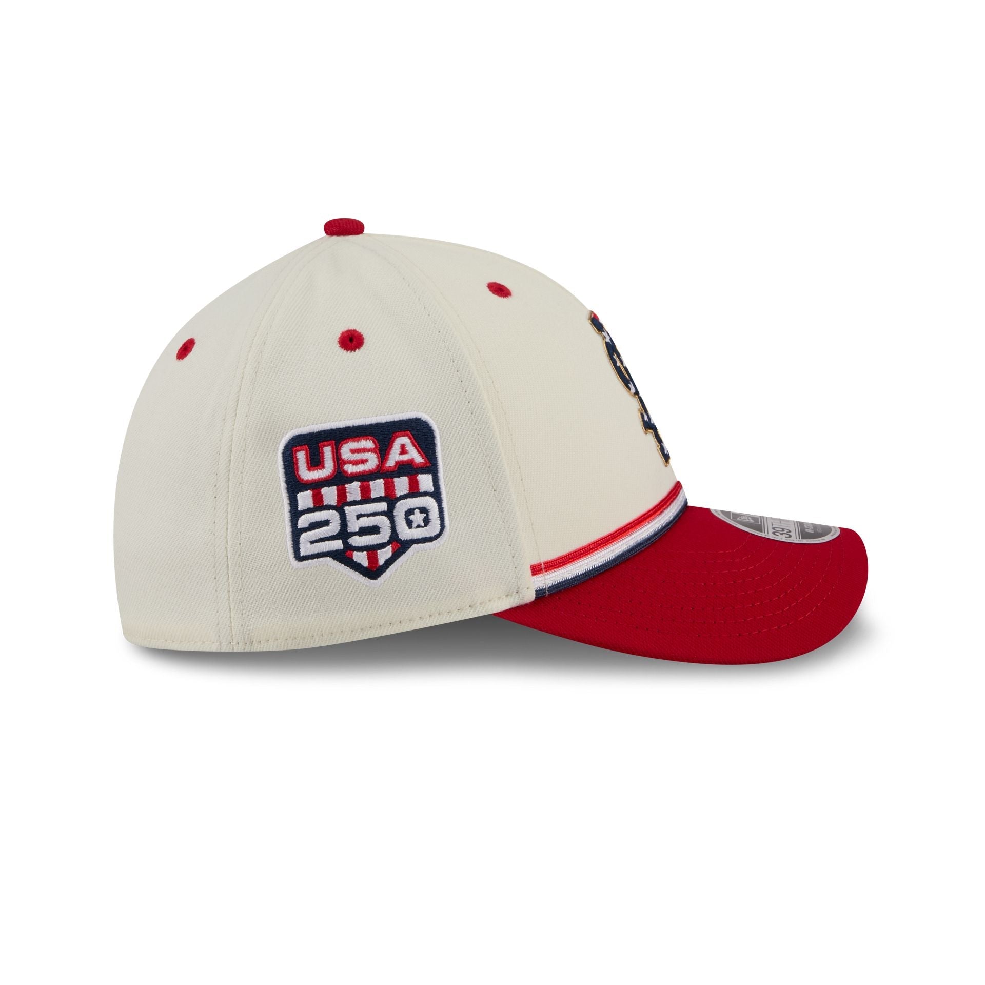 St. Louis Cardinals Independence Day 2026 39THIRTY M-Crown Stretch Fit Hat