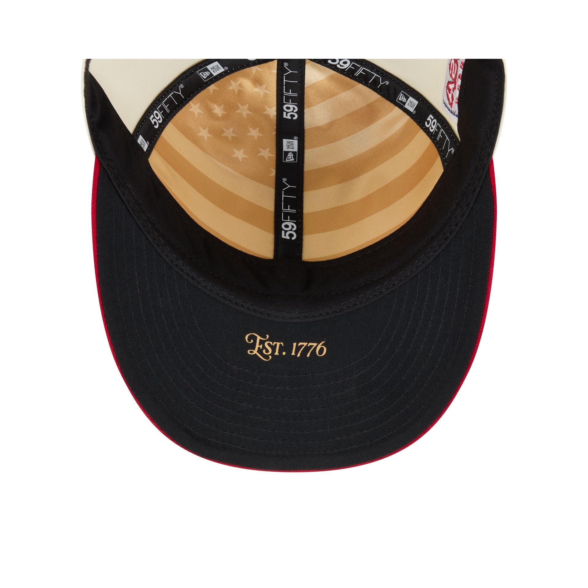 Boston Red Sox Independence Day 2026 Low Profile 59FIFTY Fitted Hat