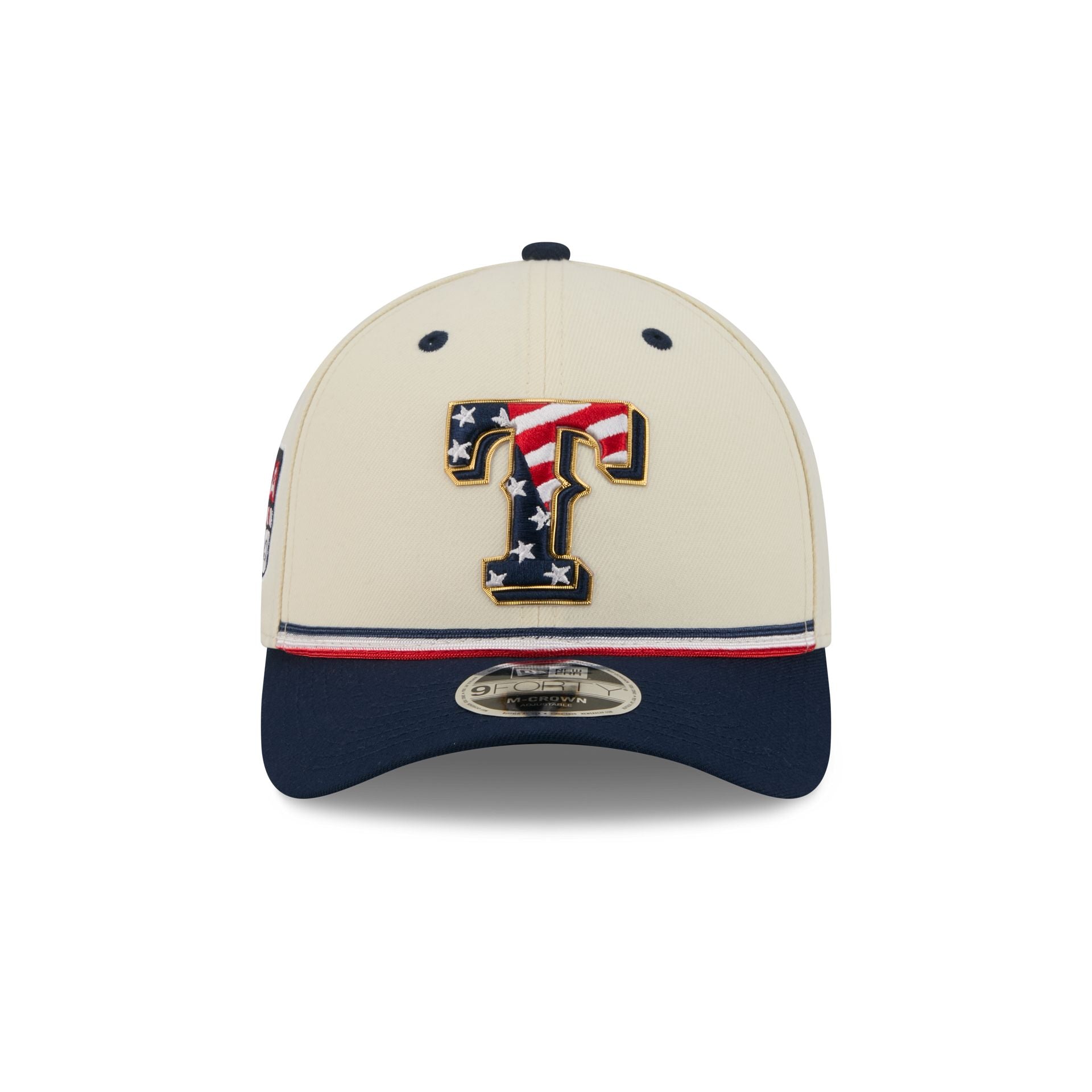Texas Rangers Independence Day 2026 9FORTY M-Crown Snapback Hat