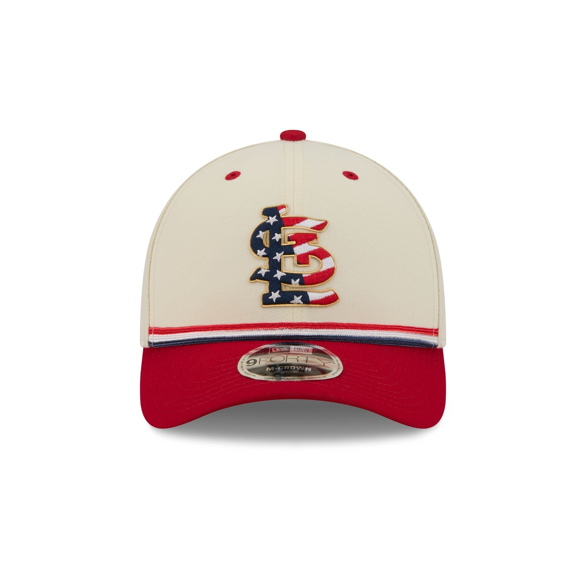 St. Louis Cardinals Independence Day 2026 9FORTY M-Crown Snapback Hat