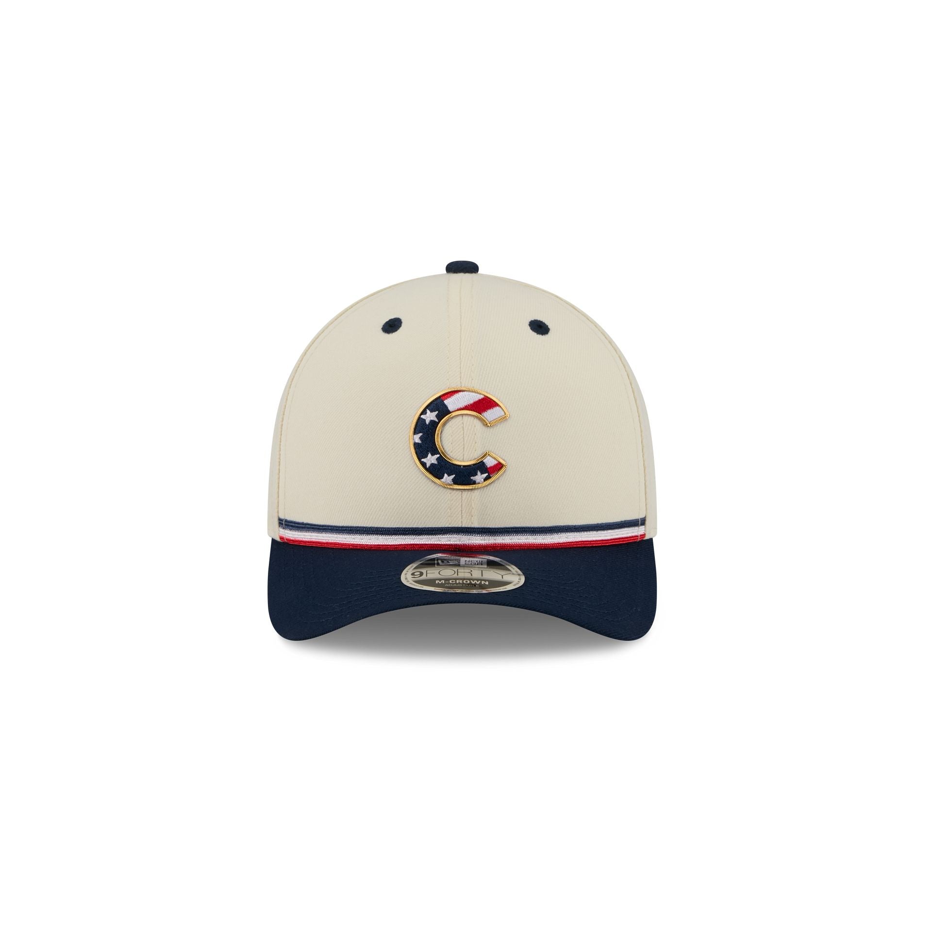 Chicago Cubs Independence Day 2026 Kids 9FORTY M-Crown Snapback Hat