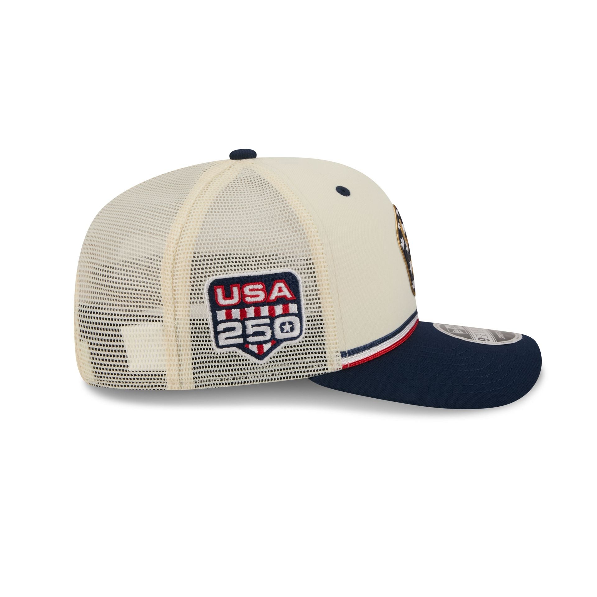Milwaukee Brewers Independence Day 2026 9SEVENTY Trucker Hat