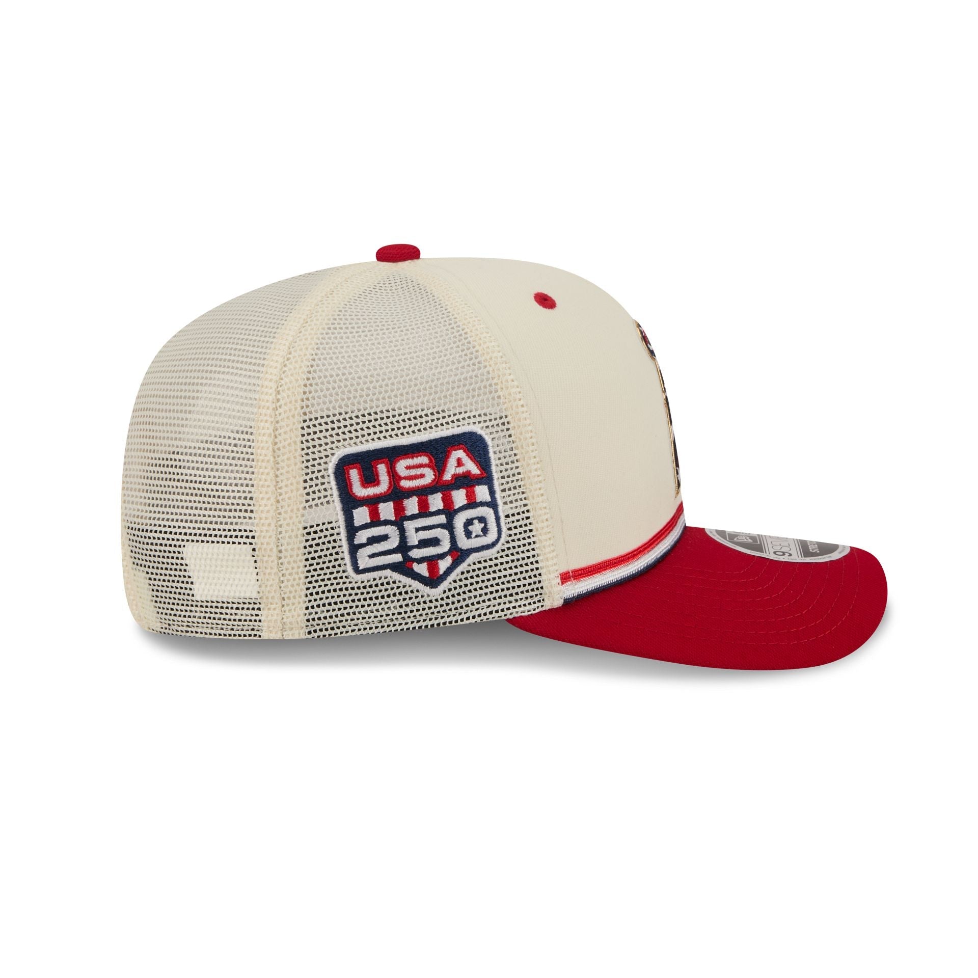 Los Angeles Angels Independence Day 2026 9SEVENTY Trucker Hat